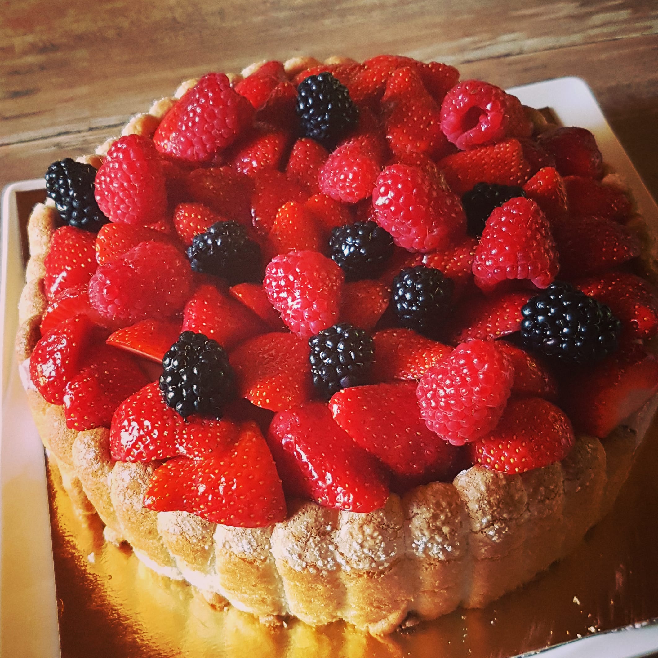 Charlotte aux fruits
